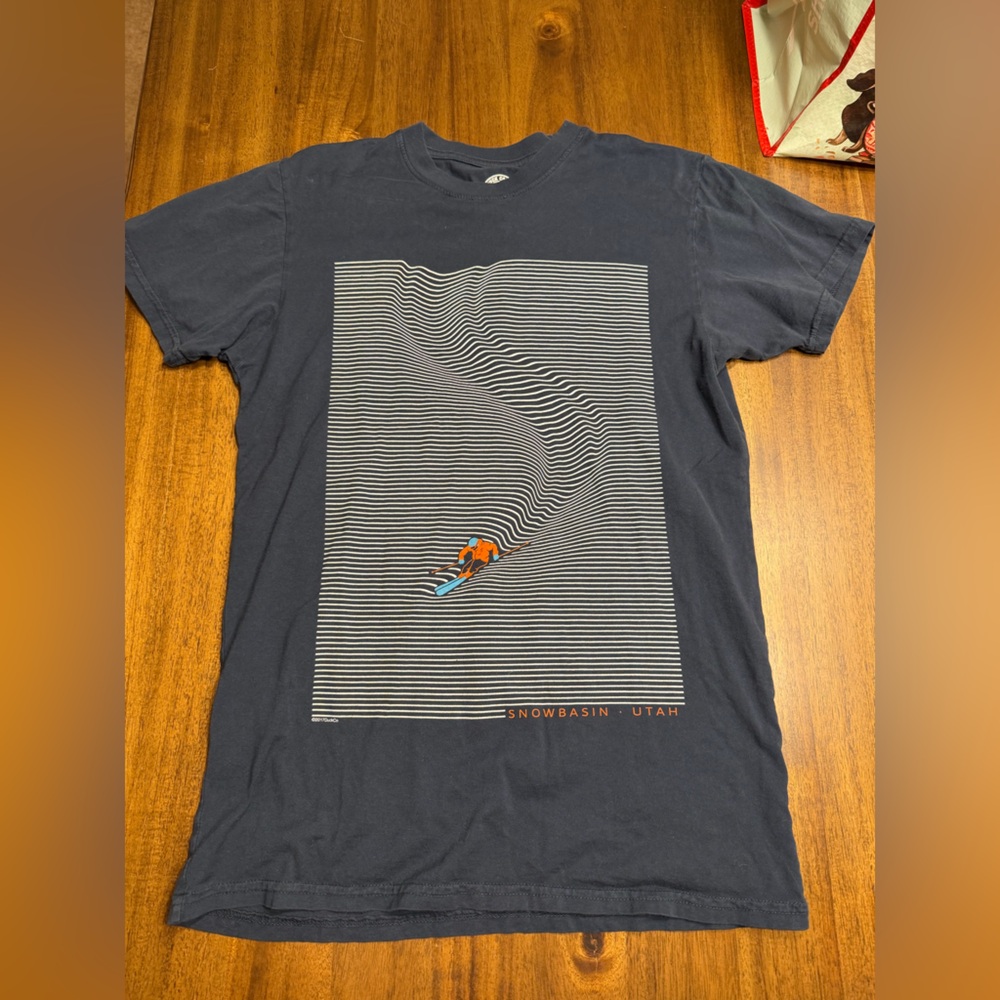 Snow Basin Utah ski tshirt